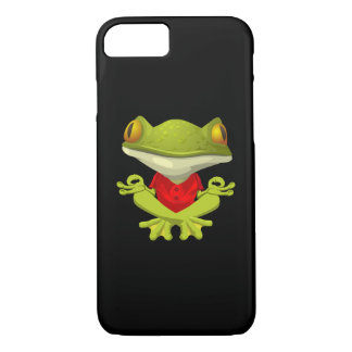 Yoga Frog iPhone 7 hoesje