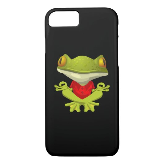 Yoga Frog iPhone 7 hoesje (Achterkant)