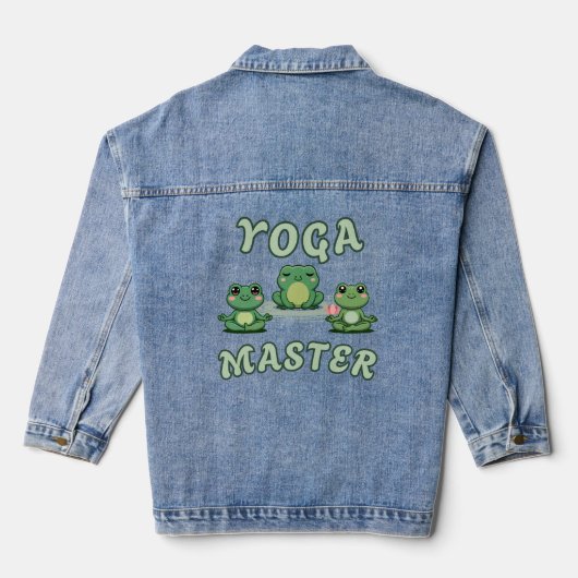 Yoga Frogs Yoga Master (Verso)