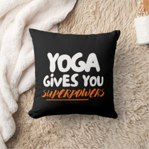 Yoga geeft je superkrachten kussen
