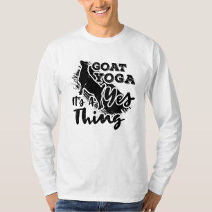 Yoga Geit Goatyoga T-shirt