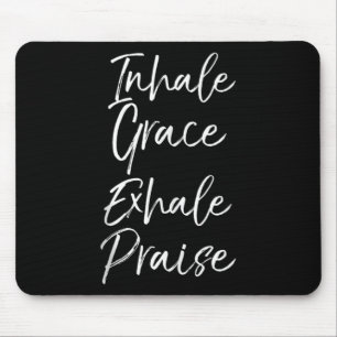 Yoga Gezegde Inhale Grace Exhale Phooga Yoga Lover Muismat