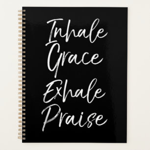 Yoga Gezegde Inhale Grace Exhale Phooga Yoga Lover Planner
