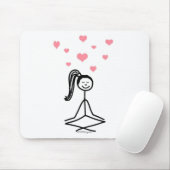 Yoga Girl Muismat (Met muis)