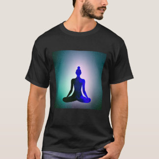 Yoga Girl Vrouw Sun Salutation Meditation Chakra T-shirt