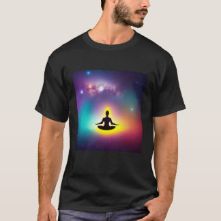 Yoga Girl Vrouw Sun Salutation Meditation Chakra T-shirt