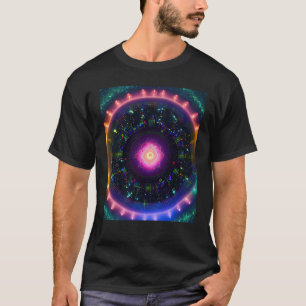 Yoga Girl Vrouw Sun Salutation Meditation Chakra T-shirt