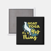 Yoga Goat Goatyoga Magneet (Voorkant / Achterkant)