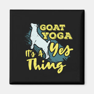 Yoga Goat Goatyoga Magneet