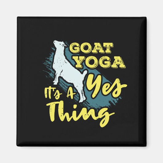 Yoga Goat Goatyoga Magneet (Voorkant)