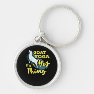 Yoga Goat Goatyoga Sleutelhanger