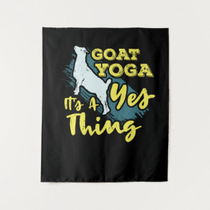 Yoga Goat Goatyoga Wandkleed