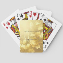 Yoga Gold bloemen, aangepaste naam