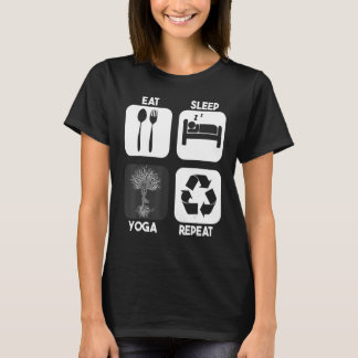 Yoga Gym Fitness Meditatie Muziek Workout Oefening T-shirt