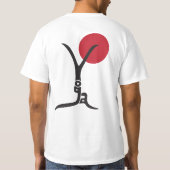 Yoga Hand Lettering Shirt (Achterkant)