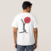 Yoga Hand Lettering Shirt (Achterkant volledig)