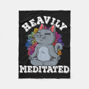 Yoga Heeft Diep Gemediteerd  Fleece Deken
