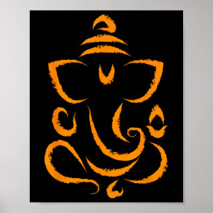 Yoga Hindoe Indiase meditatie Deepavali Diwali Ran Poster