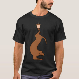 Yoga Hond Koffie Meditatie Honden vrienden T-shirt