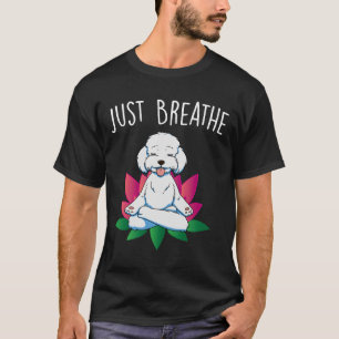 Yoga Hond Poedel Meditatie T-shirt