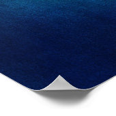 Yoga hoort de Soul Text met Blue Mandala Poster (Hoek)