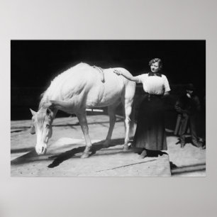 Yoga Horse, jaren 1910 Poster