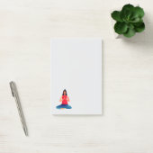 Yoga houding  post-it® notes (Kantoor)