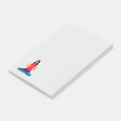 Yoga houding  post-it® notes (Schuin)