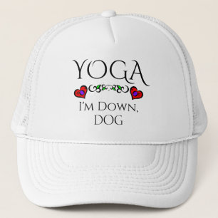 Yoga, ik ben omlaag, Dog Trucker Hat Pet