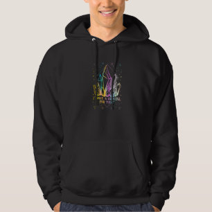 Yoga Ik Heb Een Kristal Daarvoor Edelsteen Chakra Hoodie