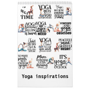 Yoga inspiratie kalender