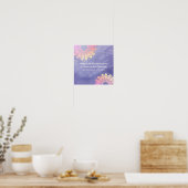 Yoga Instrucor Rose Gold Mandala Quotes Poster (Keuken)