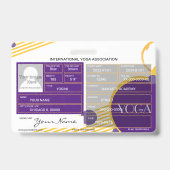 Yoga Instructeur Badge (Achterkant)