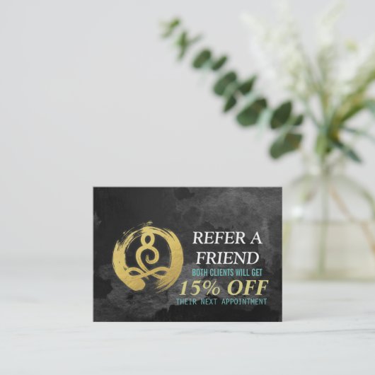 YOGA instructeur de référence carte méditation Pos (Debout devant)