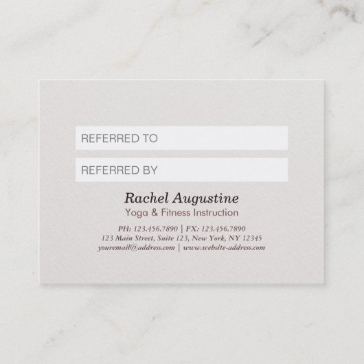 YOGA instructeur de référence carte méditation Pos (Dos)