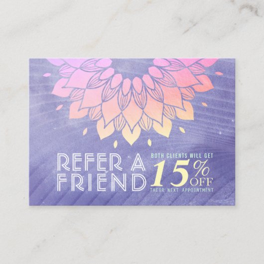 YOGA instructeur de référence Gold Mandala (Devant)