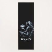 Yoga Instructeur Lotus Meditatie Pose Gloeiende Mi Yogamat (Voorkant)