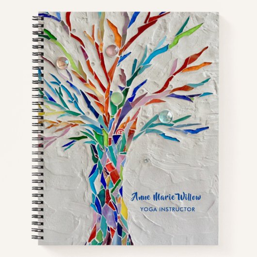 Yoga-instructeur Spiraal Notebook Notitieboek (Voorkant)