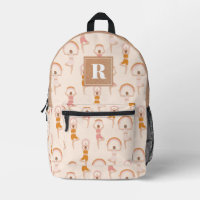 Yoga Instructeur Vrouwen Yoga Pose Roze Monogram