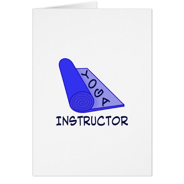 Yoga Instructor (Voorkant)