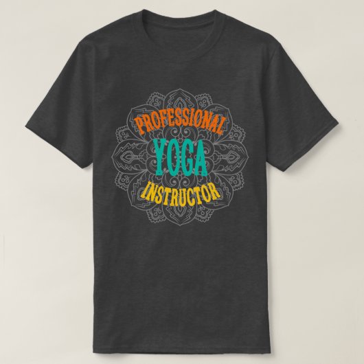 Yoga Instructor 1 T-shirt (Design voorkant)