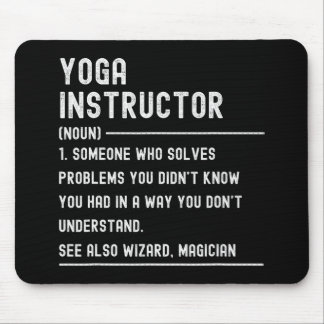 Yoga Instructor Definition Shirts Funny Job Title  Muismat