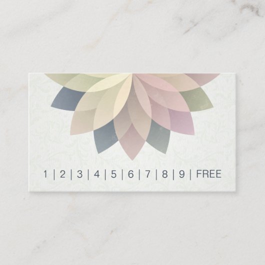 YOGA Instructor Loyalty Punch Colorful Mandala (Voorkant)