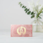 YOGA Instructor Loyalty Punch Meditation Pose Zen (Staand voorkant)