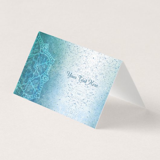 Yoga Instructor Mandala Visitekaartje (Voorkant)