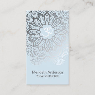 Yoga Instructor Mandala Visitekaartjes