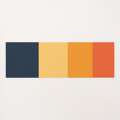 Yoga Instructor Meditation Pose Sun Flying Island Yogamat (Achterkant (horizontaal))