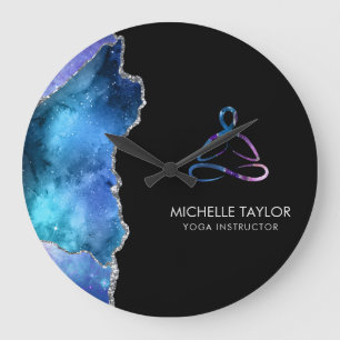 Yoga Instructor Pilates Fitness Modern Nebula Busi Grote Klok