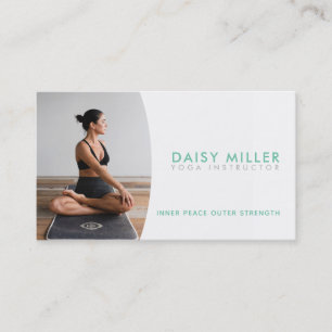 Yoga Instructor Slogans Visitekaartjes