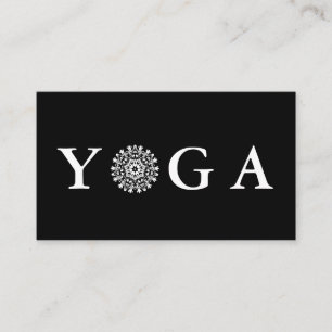 Yoga Instructor  Style Visitekaartje